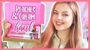 'Peaches & Cream Makeup Haul! Best AFFORDABLE Brushes, Pigments, Lashes!! GlamBySam'