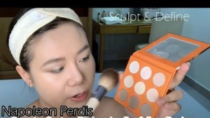 'How I apply highlighter and contour with Napoleon Perdis Operator - Contour Engineering Eye And Face'