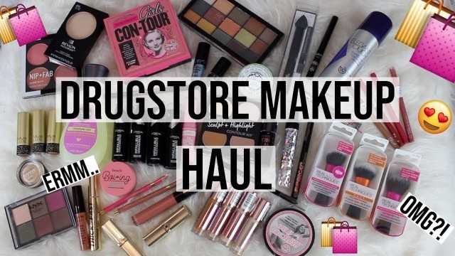 'DRUGSTORE MAKEUP HAUL | Makeup With Meg'