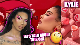 'VALENTINE\'S DAY MAKEUP - KYLIE JENNER TRANSFORMATION & COLLECTION REVIEW | Kimora Blac'