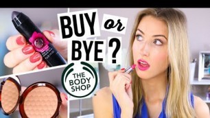 'Haul & First Impression || The Body Shop MAKEUP??'