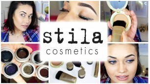 'WATCH ME TRY: Full Stila Fall 2015 Makeup Collection | REVIEW'