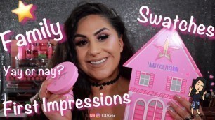 'Jeffree Star Cosmetics| Star Family Swatch Comparisons, First Impressions, and Review!'