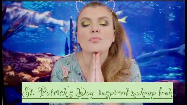 'Meg\'s Beauty - St. Patrick\'s day inspired makeup look'