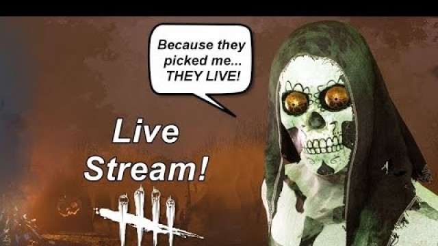 'Dead By Daylight live stream| Cosmetics shards poll winner!'