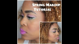 'Spring Makeup Tutorial | Still Glamorus & Morphe Cosmetics'
