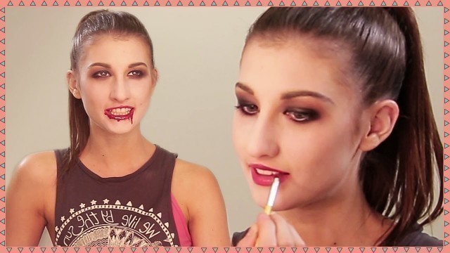 'MAYBABY\'S VAMPIRE MAKEUP TUTORIAL - Hey Guys, It\'s Meg!'