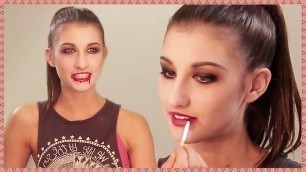 'MAYBABY\'S VAMPIRE MAKEUP TUTORIAL - Hey Guys, It\'s Meg!'