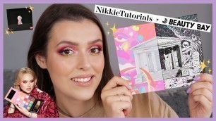 'Nikkie Tutorials X Beauty Bay Palette Review!! | Makeup with Meg'