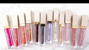 'STILA Beauty Boss Lip Gloss | Swatches + Review'