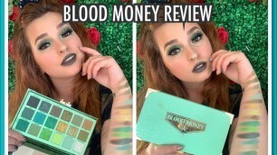 'Blood Money Palette Review | Jeffree Star Cosmetics'
