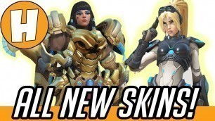'ALL NEW Overwatch Cosmetic Update Skins + Cosmetics! | Hammeh'
