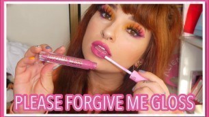 'Please Forgive Me Review | Supreme Gloss | Jeffree Star Cosmetics Single Lipstick'