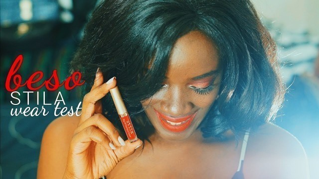 'BESO WEAR TEST | Stila Stay All Day Liquid Lipstick'