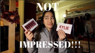 'Swatching The Kylie Cosmetics Valentine\'s Day Mini Kit!!// VLOG'