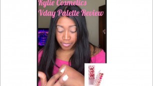 'Kylie Cosmetics Valentine’s Eyeshadow Palette Review |The Slay Report'