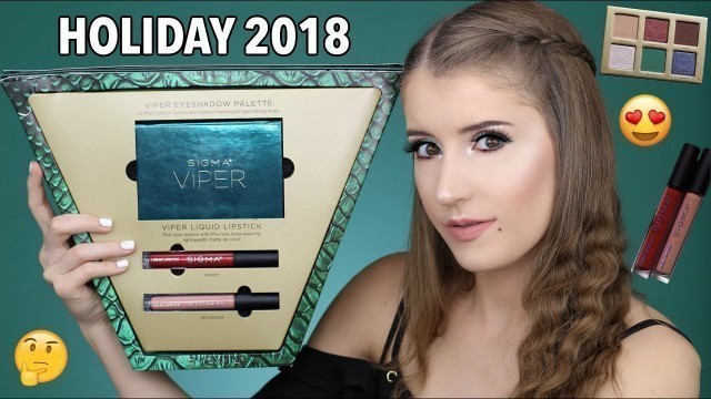 'NEW! SIGMA BEAUTY VIPER COLLECTION | HOLIDAY 2018'