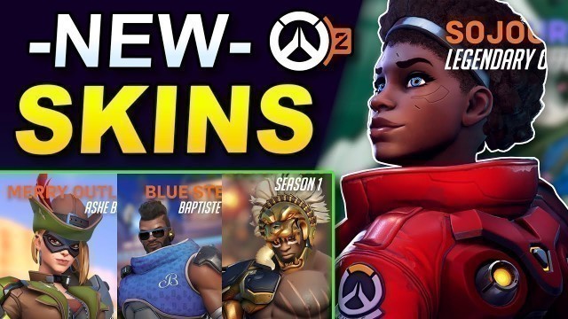 'NEW SKINS Revealed! - Cosmetics Shop Weeks 1 + 2 (Overwatch 2 News)'