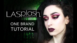 'LASPLASH COSMETICS | ONE BRAND MAKEUP TUTORIAL'