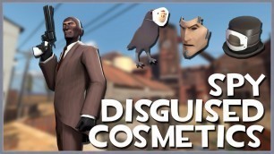 '[Team Fortress 2] 3 Disguised Spy Cosmetics And Trivia #shorts #savetf2'