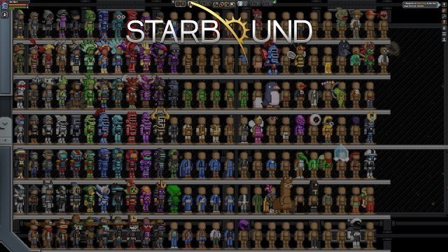 'Alle Rüstungen fertig und anfang von Cosmetics VOD | Let\'s Play Starbound #13'