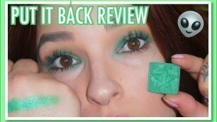 'Put it Back Single Eyeshadow Review | Shane Dawson x Jeffree Star Cosmetics'