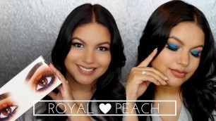 'Kylie Royal Peach Palette | First Impression & Tutorial'