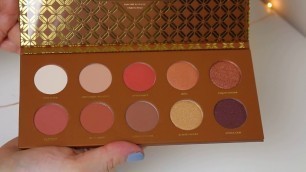 'Zoeva Caramel Melange Eyeshadow Palette Unboxing'