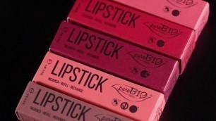 'I nuovi Lipstick Creamy-Matte puroBIO cosmetics'