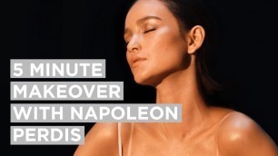 '5 Minute Makeover with Napoleon Perdis'