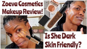 'FULL FACE OF ZOEVA COSMETICS MAKEUP PRODUCTS | ZOEVA COSMETIC MAKEUP  REVIEW |ZOEVA FIRST IMPRESSION'