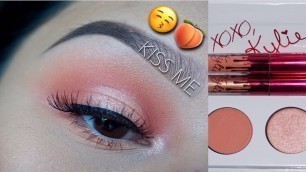 'Kylie Cosmetics Valentine\'s Day Collection Review & Tutorial | \"Kiss Me\"'