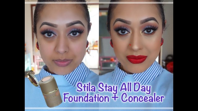 'Review & Demo Stila Stay All Day Foundation & Concealer'