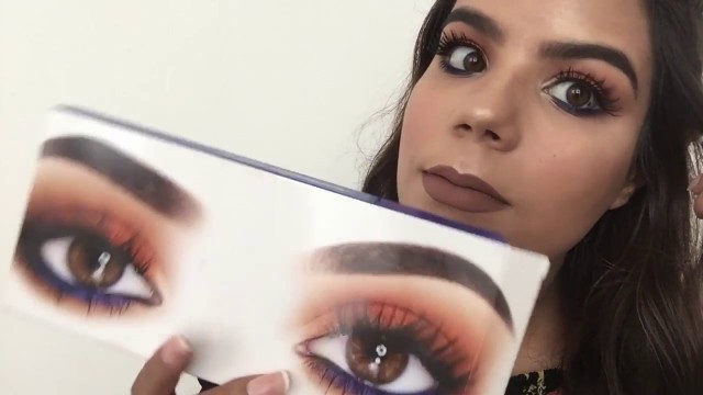 'Reprodução da maquiagem da paleta The Royal Peach Kylie Jenner por Jéssica Santana'