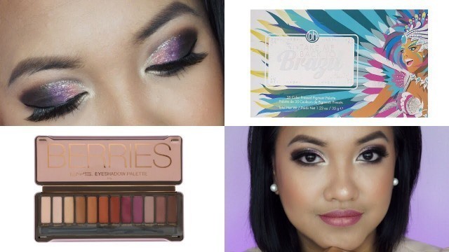 'Nanay Glam Transformation | Birthday Makeup Look | BYS Berries | Bh Cosmetic Take me back to Brazil'