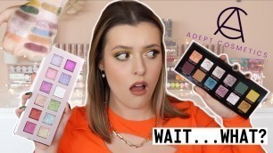 'First Impressions of Adept Cosmetics!! | Makeup with Meg'
