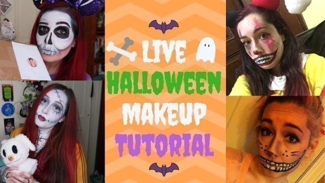 'Magic Mondays with Meg | Live Makeup Halloween Tutorial (Viewer\'s Choice!)!'