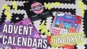 'DRIE advent calendars unboxen! ❤ NYX, Kiehls, The Body Shop| Beautygloss'