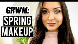 'GRWM: Everyday Spring Makeup Look ♡ Natural, Fresh Faced Makeup Tutorial | KatesBeautyStation'