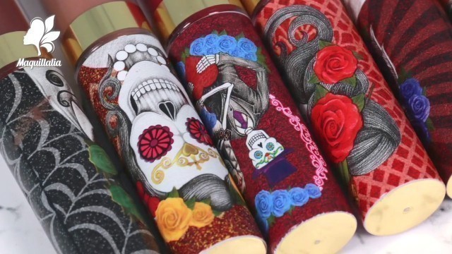 'Swatches \"Día de los Muertos\" 2016 - LASplash Cosmetics'