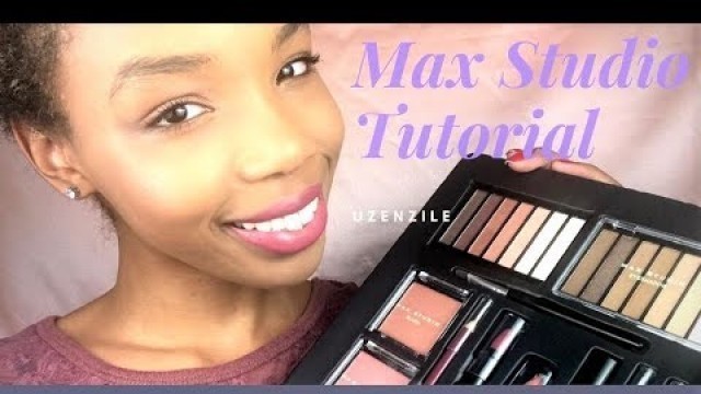 'MAX STUDIO FULL MAKEUP KIT TUTORIAL!! 2018 | Uzenzile'