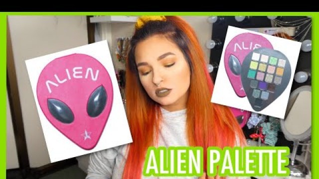 'Alien Palette Review | Nude Eye Look | Jeffree Star Cosmetics | Cerise1307 |'