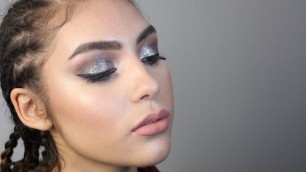 'Molten Midnight Stila Makeup Tutorial on my Sister!!!| ESSIE JESSIE'