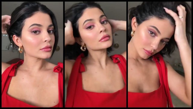 'Valentine Makeup Tutorial by Kylie Jenner'