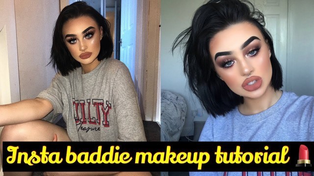 'INSTAGRAM BADDIE MAKEUP TUTORIAL | meg feather'