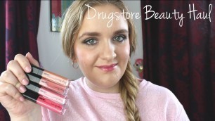 'Drugstore Beauty Haul:  Tanya Burr, Real Techniques and more!'