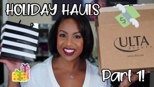 'Holiday Beauty Haul 2020 - Part 1: Sephora and Ulta!'