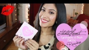 'ThatsHeart Eyeshadow & Blush Palette Review + Swatches | K1tCatSayz'