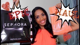 'EPIC HAUL | Sephora, Ulta, Zoeva, It Cosmetics, Tom Ford, OH MY!!!'