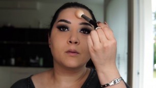 'Makeup Tutorial: Sultry Smokey Look with mostly Hourglass Cosmetics using only ZOEVA Brushes'